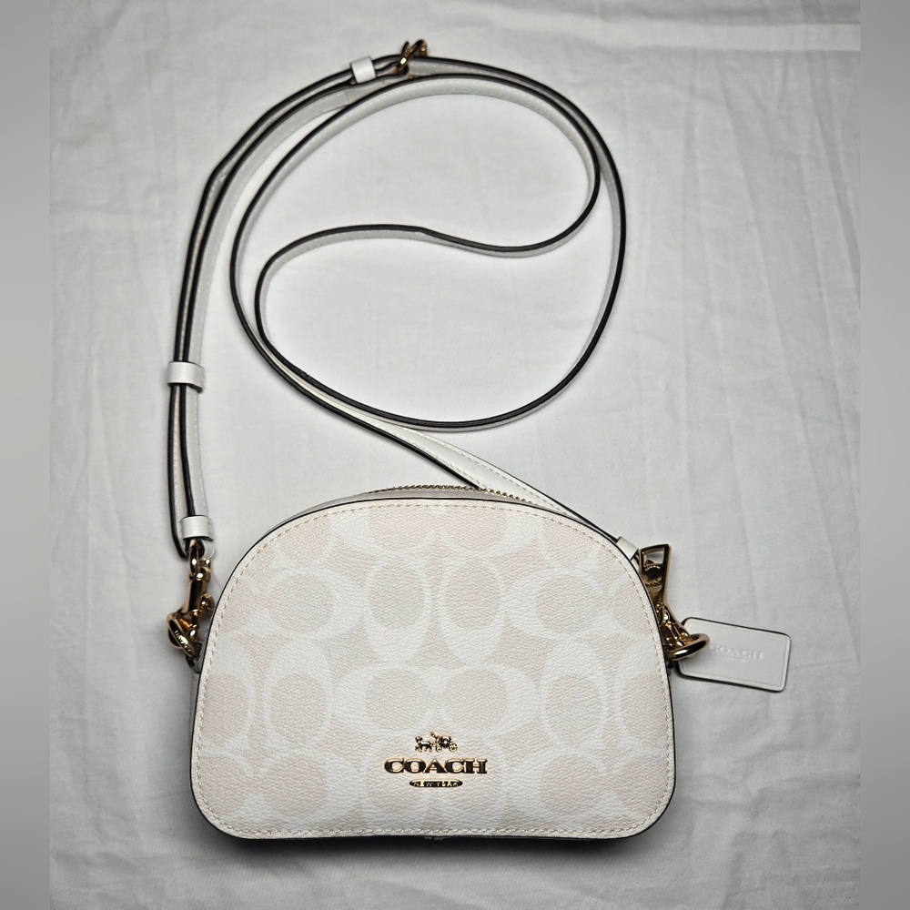 Coach Cream Crossbody Bag